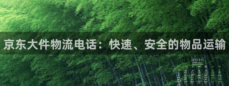 自行车超凡国际是什么意思：京东大件物流电话：快速、安全的物品